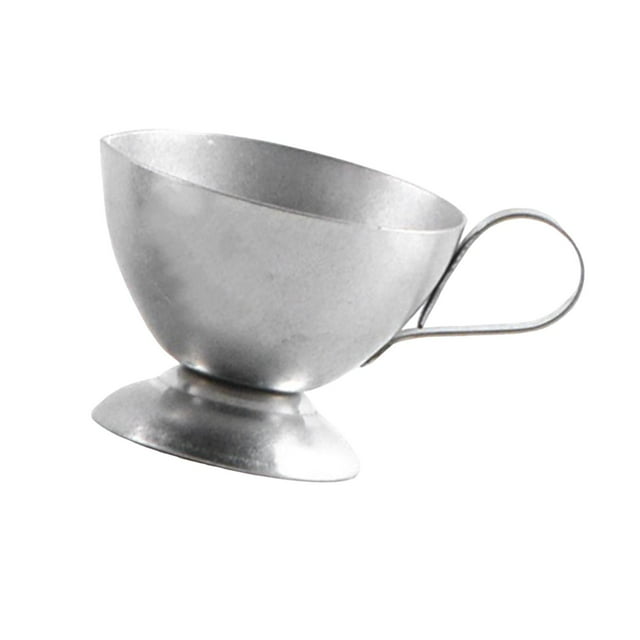 simhoa Espresso Cafe Serving Jug Sauce Cup with Handle for Milk Warming Sauce Gravy