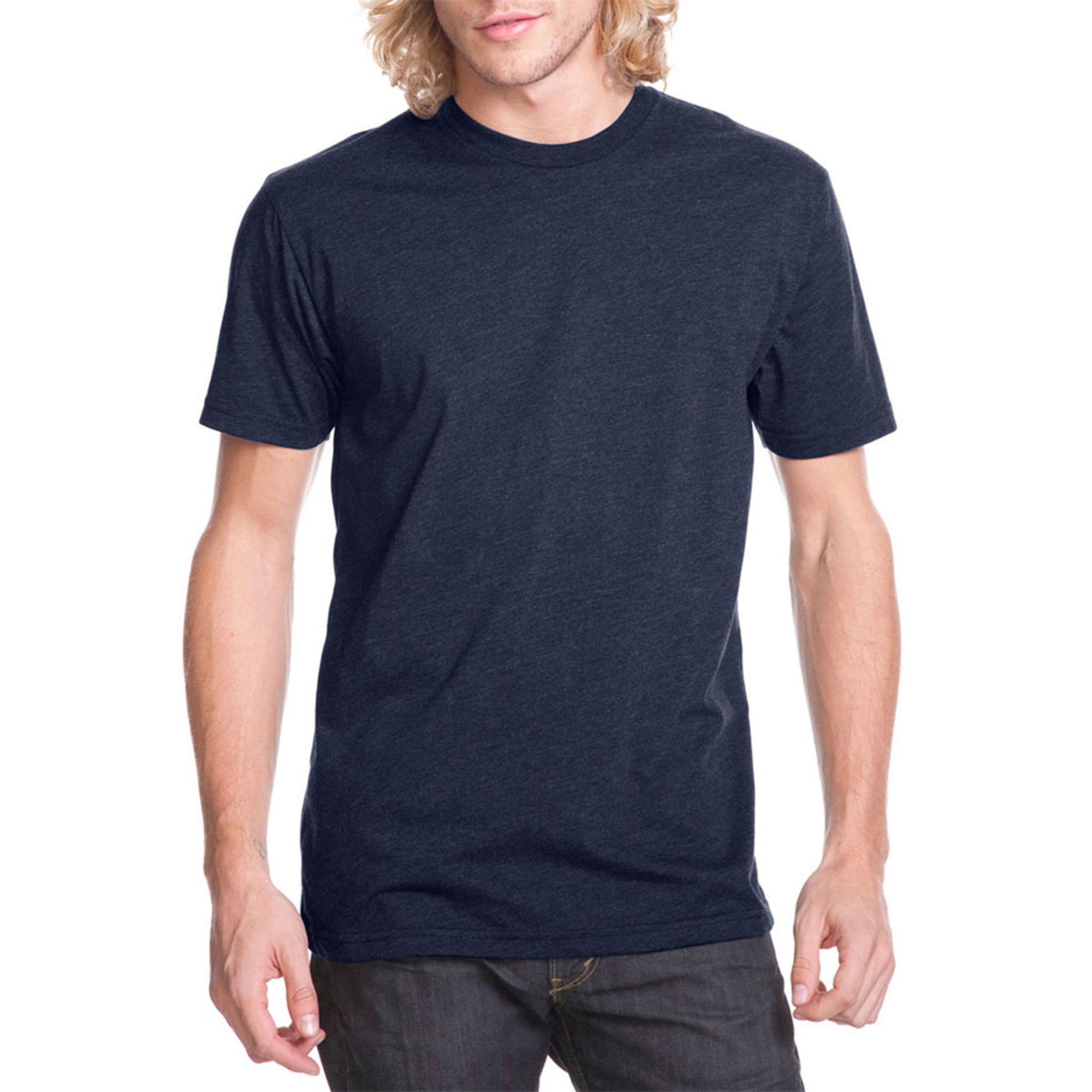 Next Level Mens CVC Baby Rib Knit T-Shirt, Midnight Navy, 4XL, Style, N6210 - Walmart.com