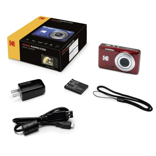 KODAK PIXPRO FZ55 BOXあり Amazon Canada: KODAK PIXPRO Friendly Zoom FZ55-RD 16MP