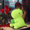 thumbnail image 2 of Peluche de peluche SQEQE, amante de los dinosaurios, de peluche, 50 cm, 2 of 8