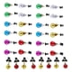 thumbnail image 2 of ¡Super Descuento!, Adornos para barba: 32 adornos navideños coloridos para vello facial para hombres en las fiestas, mini bigotes fáciles de colocar Akmoler, 2 of 9