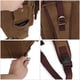 thumbnail image 4 of KAUKKO Canvas Messenger Bag Cross Body Shoulder Sling Backpack Travel Senderismo Chest Bag KAUKKO FD252-Khaki, 4 of 4