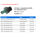 thumbnail image 2 of PCV Valve - Compatible with 2008 - 2017 Mitsubishi Lancer 2009 2010 2011 2012 2013 2014 2015 2016, 2 of 2
