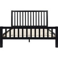 thumbnail image 3 of Camden Isle Hampton Platform Bed | Slatted Headboard | King, Black, 3 of 10