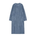thumbnail image 1 of Qarigey Vístete y mantente abrigado Colección de ropa de dormir cálida de invierno Pijamas para mujeres Camisones Mujer Tallas grandes Pijama azul L(115CM), 1 of 6