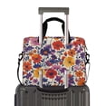 thumbnail image 2 of FORMRS 16" Laptop Bag Carrying Sleeve Case with Handle Travel Shoulder Briefcase, Colorful Flowers Pattern, 2 of 8