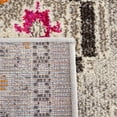 thumbnail image 6 of SAFAVIEH Madison Dayna Trellis Bordered Area Rug, Grey/Beige, 5'3" x 7'6", 6 of 8