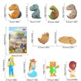thumbnail image 4 of Juguete de simulación de dinosaurio, modelo de dinosaurio, bebé, con 4 minifiguras, 4 of 5