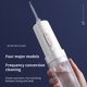 thumbnail image 4 of Irrigador Oral Portátil De 200Ml, Irrigador Dental Blanco De Cuatro Engranajes Con Tanque De Agua De Visualización, Hilo Dental Giratorio De 360 ​​Grados Para Dientes Methold BA000413-00, 4 of 6