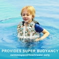thumbnail image 5 of Gogokids Kids Swim Vest Life Jacket-Toddler Flotation Buoyancy Swimsuit Trainer Vests Swimming Aid Jacket for Boys/Girls Age 1-9 Years, Blue, 5 of 7