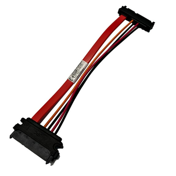 AYA 7" (7-Inch) 22-Pin (7 15) SATA Male to Female SATA and Power Combo Extension Cable