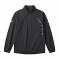 thumbnail image 6 of Sun Shirts for Men Long Sleeve UV Protection Tshirt Athletic Quarter Zip Pullover Stand Neck Quick Dry Lightweight Hiking Tops Black L, 6 of 8