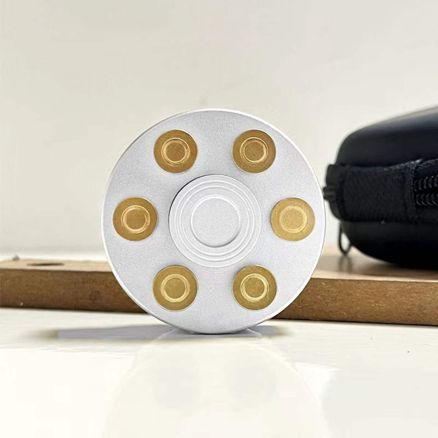 Metal Alloy Rotating Cylinder Spinner Fidget