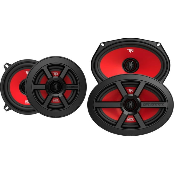 MTX Audio TERMINATOR69 Terminator Series 6x9in Coaxial and MTX Audio TERMINATOR5 Terminator Series 5.25in Coaxial Bundle