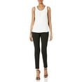 thumbnail image 2 of Anne Klein Womens Compression Casual Leggings, Black, 2, 2 of 3