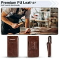 thumbnail image 7 of Caseswill For Google Pixel 10 / 10 Pro / 10A / 9 / 9 Pro / 9A / 8A / 8 / 7A / 7 / 6A Case Premium Leather Phone Pouch with Belt Clip Holster, 7 of 7