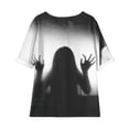 thumbnail image 7 of Godom Halloween Oversized T Shirts for Women Fall Tops Ghost Graphic Tees Outfits, 7 of 7