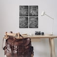 thumbnail image 2 of Stupell Industries Chalkboard Movie Theater Phrases Movies and Television Painting Wrapped Canvas Canvas Art Print Wall Art, 11 x 14, Set of 4, 2 of 7