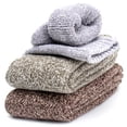 thumbnail image 2 of Men's Super Warm Heavy Thick Crew Thermal Merino Wool Winter Socks, 3Pairs,Assorted Colors, 2 of 6