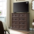 IFGET Dresser for Bedroom with 8 Drawers Tall & Large, Farmhouse Wood ...
