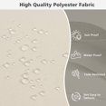 thumbnail image 4 of GETHFSA 2-Pack Deep Seat Patio Chair Cushions Set with Backrest & Rope Belts, Indoor/Outdoor Waterproof Replacement Cushions with Removable Covers for Deep Seating Furniture, Beige, 4 of 9