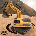 thumbnail image 5 of Excavadora Control Remoto Play Go 1:24 Rc Juguete Niños Color Amarillo, 5 of 5