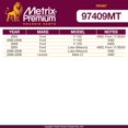 thumbnail image 2 of Metrix Premium Chassis Parts - 4 PC L/R Front Sway Bar Stabilizer End Link & Stabilizer Bar Bushing Kit Fits 05-08 Ford F-150 4WD, 08 F-150 AWD, 06-08 Lincoln Mark LT, K80338, K200331, 2 of 7