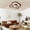Dark Wood, variant on UEEYAC Japanese Art Design Wooden Ceiling Lamp Living Room Chandelier