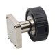 thumbnail image 1 of Cerradura electrónica digital con código de aleación de zinc y cromo para casilleros escolares Cerradura de cajón de 22 cm, 1 of 7