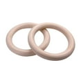 thumbnail image 6 of Fule 2Pcs Wood Gymnastics Rings GYM Ring for Kids Adult Home Fitness Pull Up, 6 of 6