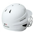 thumbnail image 4 of Rawlings Coolflo Fastpitch Softball Helmet with Face Guard, Matte White, 4 of 5