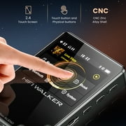 HIFI WALKER H2 Touch 64GB Hi-Res DAC MP3 Player with Bluetooth 5.2 & Touch screen,Black
