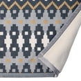 thumbnail image 5 of Better Homes & Gardens Border Printed Velvet Plush and Grace Fur Super Soft Throw Blanket, Oversized, Lindir Border Grey, 5 of 8