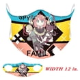 thumbnail image 2 of Mascarilla facial Anime Spys Familys Cotton, 4 unidades/lote para todas las edades, 2 of 3