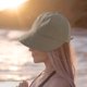 thumbnail image 5 of Sombrero de pescador para mujer con protección solar UV | Ala ancha de secado rápido estilo lengua | Sombrero ligero y transpirable para exteriores primavera y verano | Talla grande | 1 unidad, 5 of 7