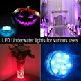 thumbnail image 4 of Lishi Submersible LED Lights with Remote, Waterproof Bathtub Lights Battery Operated, Color Changing Decoration Party [2 Pack], 4 of 8