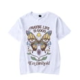 thumbnail image 3 of Em Beihold Merch Maybe Life Is Good Tshirt Summer Unisex Short-sleeved T-shirt Fashion Y2K Casual Stylish Design Tee, 3 of 4
