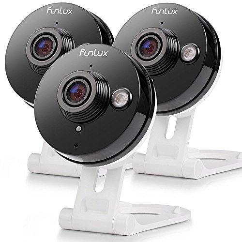 Funlux Wireless TwoWay Audio Home Security Camera (3 Pack) Smart HD