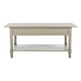 thumbnail image 6 of SAFAVIEH Boris 2-Drawer Coffee Table Vintage Grey, 6 of 7