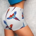 thumbnail image 6 of Seamless Workout Shorts Women - Colorful Cute Macaw Parrot Biker Gym Running Yoga Spandex Shorts for Women, 6 of 7