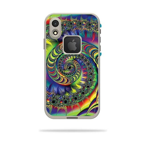 Skin Decal for Lifeproof iPhone 7 Plus Fre Case / Floral Flowers Retro