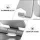 thumbnail image 3 of WEUVEB Soporte Para Teléfono De Aleación De Aluminio Plegable Ajustable Para Escritorio Color, 3 of 8
