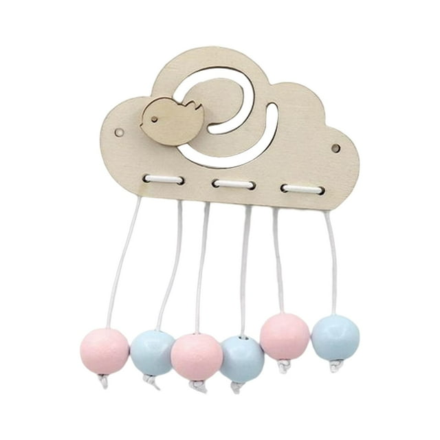Xuanheng Busy Board Material Accessories Cloudy Pendant Practical Skill Unpainted Wooden Bird