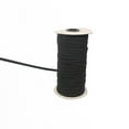 thumbnail image 4 of 100 Yards Length Wide Braided Elastic Rope Knitted Elastic Band for DIY Sewing Crafts/Mask 3mm Black, 4 of 9