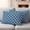 Blue, variant on Orange Moroccon Outdoor Waterproof Pillow Covers, Farmhouse Country Minimalist Geometric Decorative Square Throw Pillowcase Sofa Cushion Sham for Patio/Couch/Chair, 16"x16" 2 Pack