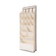thumbnail image 3 of Organizador de zapatos colgante para dormitorio, bolsa de almacenamiento colgante para puerta Beige 16 rejillas, 3 of 9