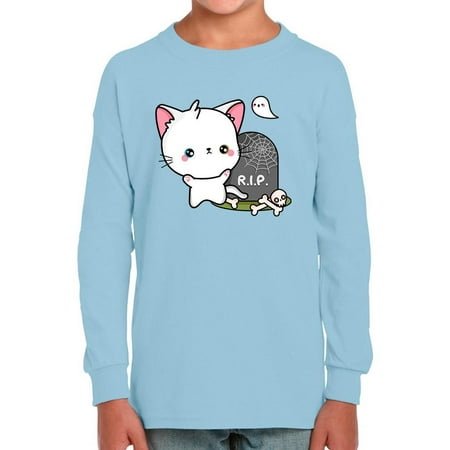 

Cute Kitten W Ghost Long Sleeve Toddler -Image by Shutterstock 2 Toddler