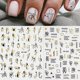 thumbnail image 3 of 3d Abstract Line Nail Art Sticker Rose Gold Graffiti Strips Geometry French For Manicure Bronzing Slider Paper Decorationwg427, 3 of 5