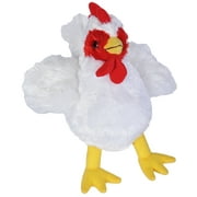 Wild Republic Chicken Plush, Stuffed Animal, Plush Toy, Gifts for Kids, HugEms 7"