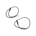 thumbnail image 1 of Cable de video de cámara de estacionamiento trasera único Bargains 0.5m/1.64ft 5Pin macho negro 2 Pcs, 1 of 7